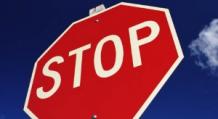 How to correctly pass the sign “No stopping without stopping”